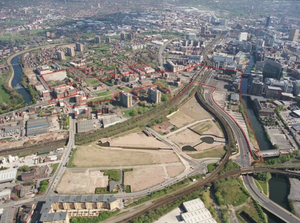 Salford Central Aerial July 2010