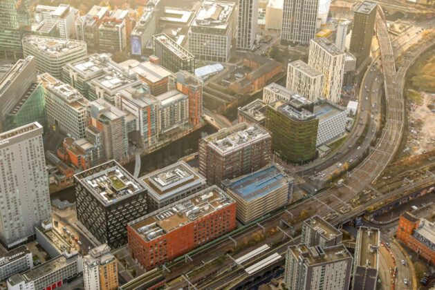 Salford Central birds eye, ECF, p Muse Salford Central birds eye, ECF, p Muse
