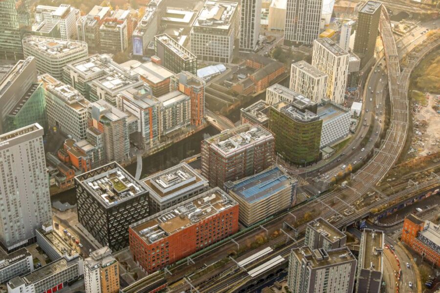 Salford Central birds eye, ECF, p Muse