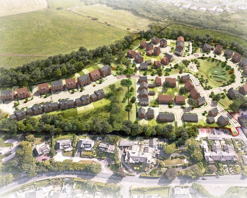 Samelsbury View, Persimmon, p via planning documents