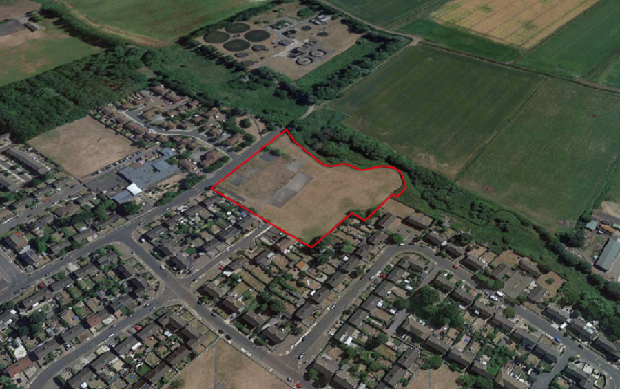 Sandway Homes Meadow Lane Aerial