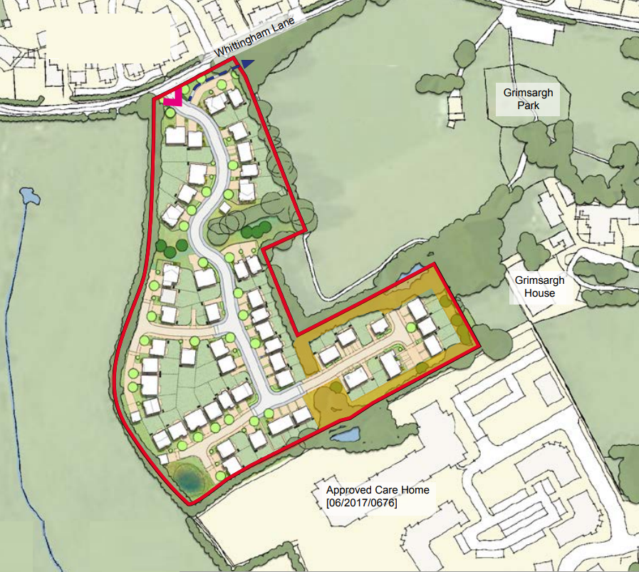 Seddon Homes Land To South Of Whithingham Lane, Grimsargh Preston