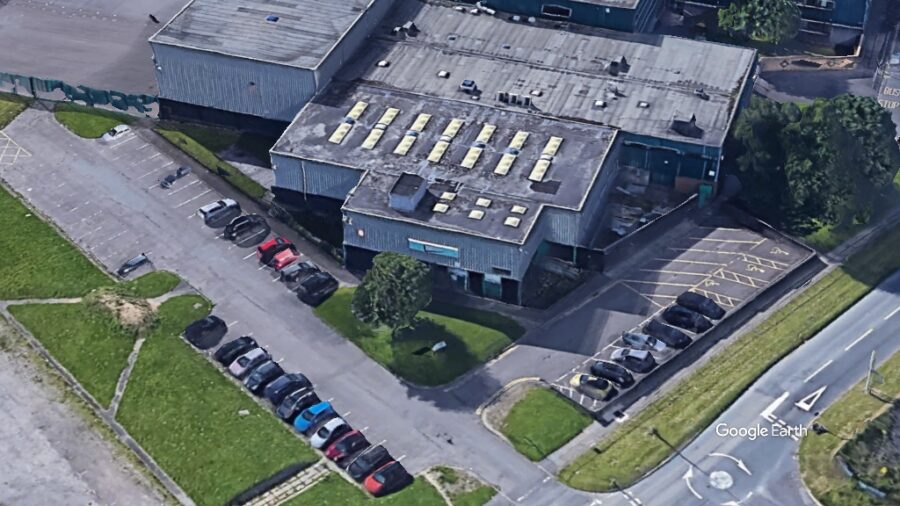 Shadsworth Leisure Centre, Blackburn with Darwen, c Google Earth