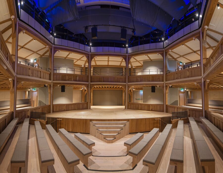 Shakespeare North Playhouse cockpit theatre 6, Knowsley Council, c Andrew Brooks
