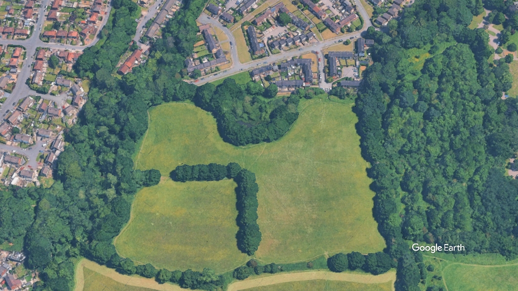 Shakespeare Road, Westchurch, c Google Earth snapshot
