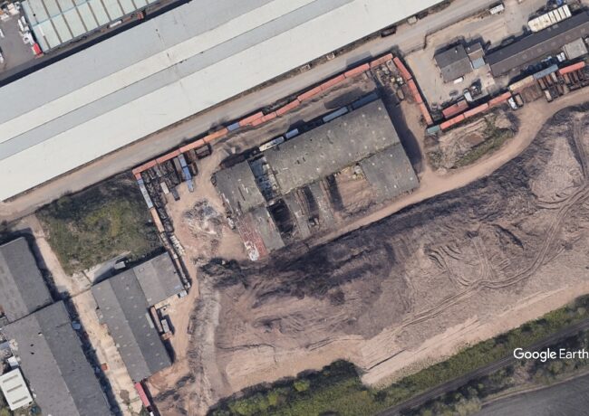 Simonswood medical waste incincerator Culzean WE c Google Earth