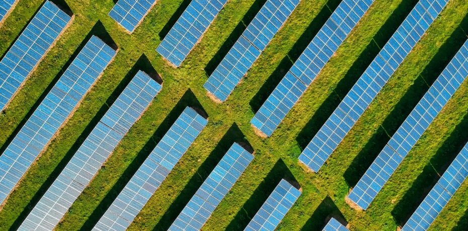 Solar farm c Red Zeppelin on Unsplash