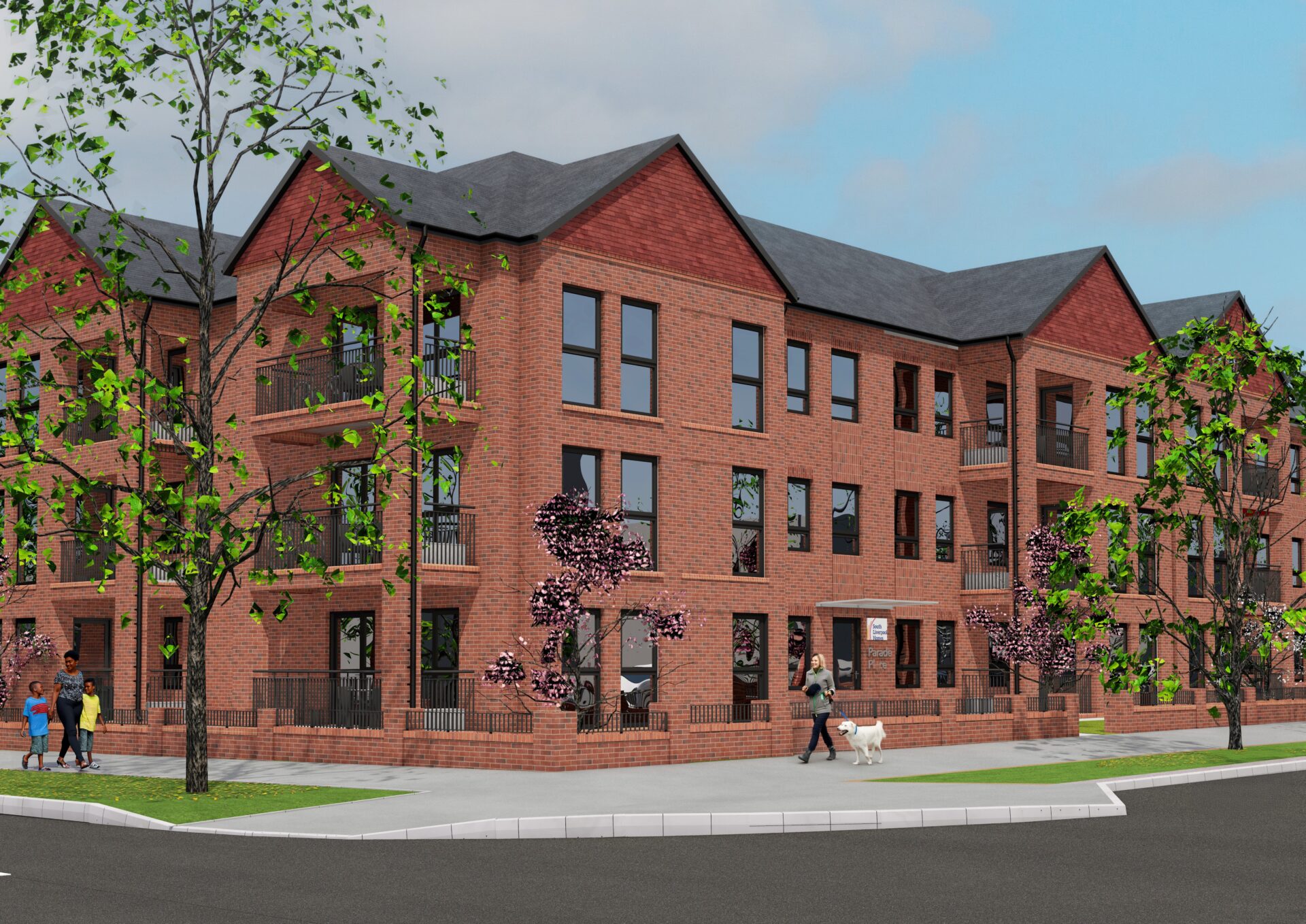South Parade, South Liverpool Housing, p via South Liverpool Homes