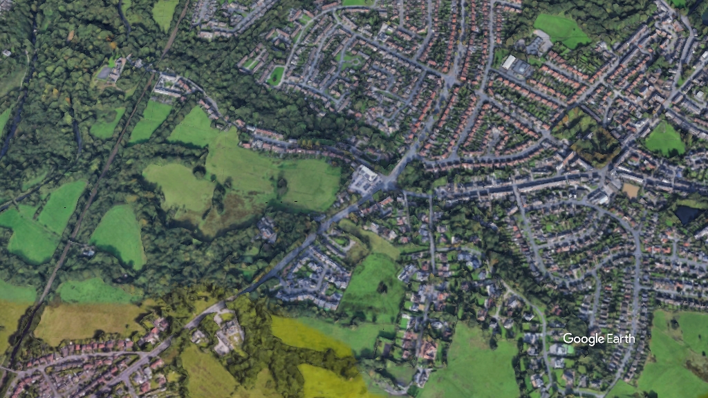 South of Hyde, Sintra, c Google Earth snapshot