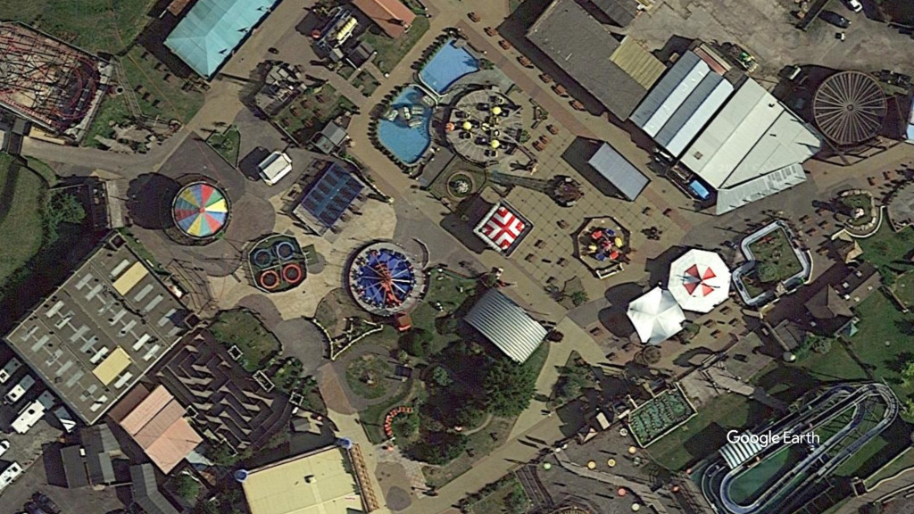 Southport Pleasureland c. Google Earth