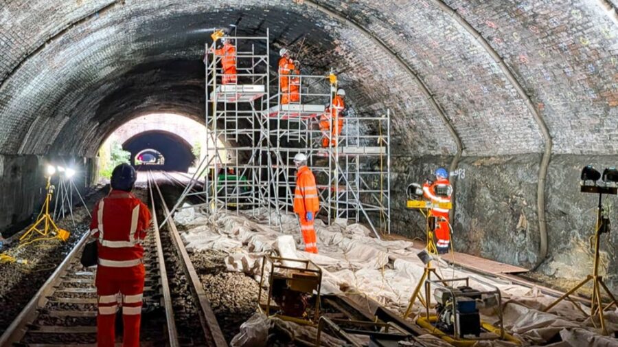 St James Tunnel Liverpool p Network Rail St James Tunnel Liverpool p Network Rail
