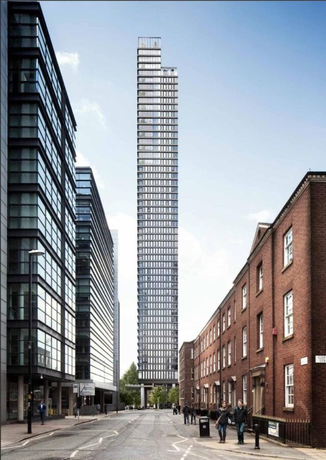 St John's Place would be one of the tallest buildings in Manchester at 57 storeys