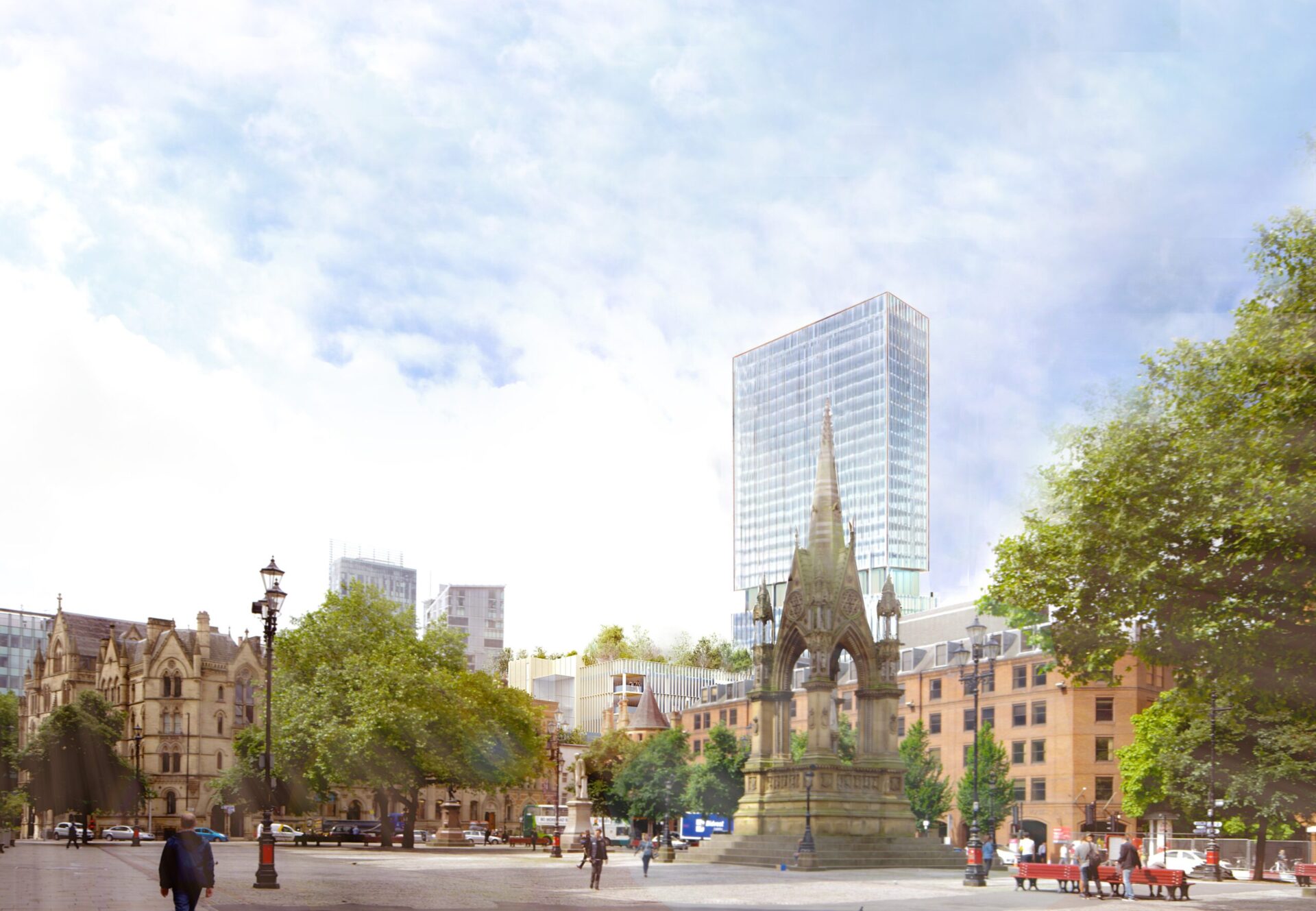 Hodder's design, announced in July