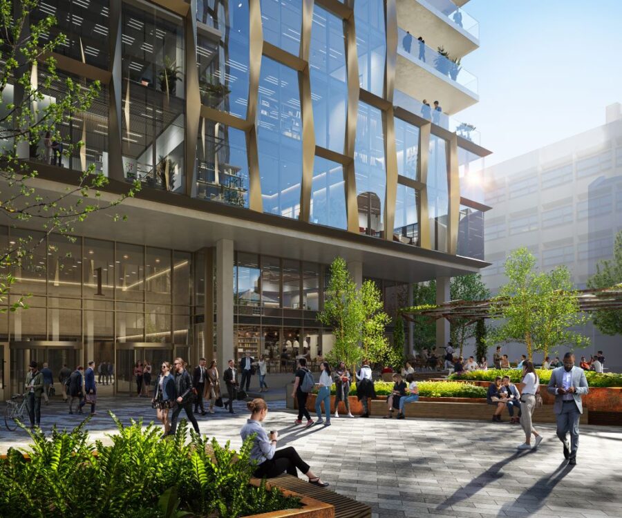 St Michaels Square, Relentless And KKR, P Roland Dransfield