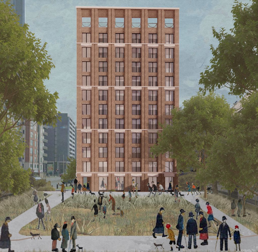 St Stephen Street, Mancunian Apartments, p Comuniti