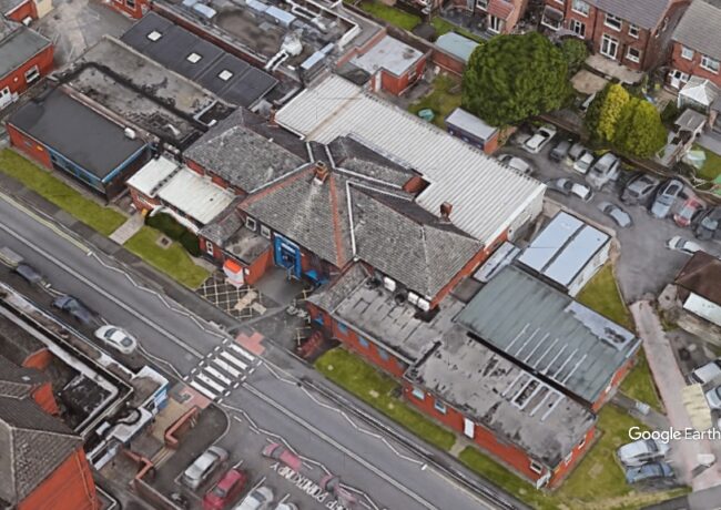 Stepping Hill Hospital, Stockport NHS Foundation Trust, c Google Earth