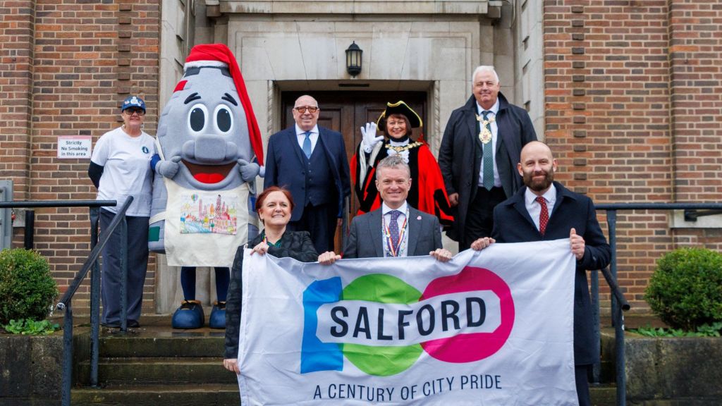 Stoke Salford civic reception, p SCC