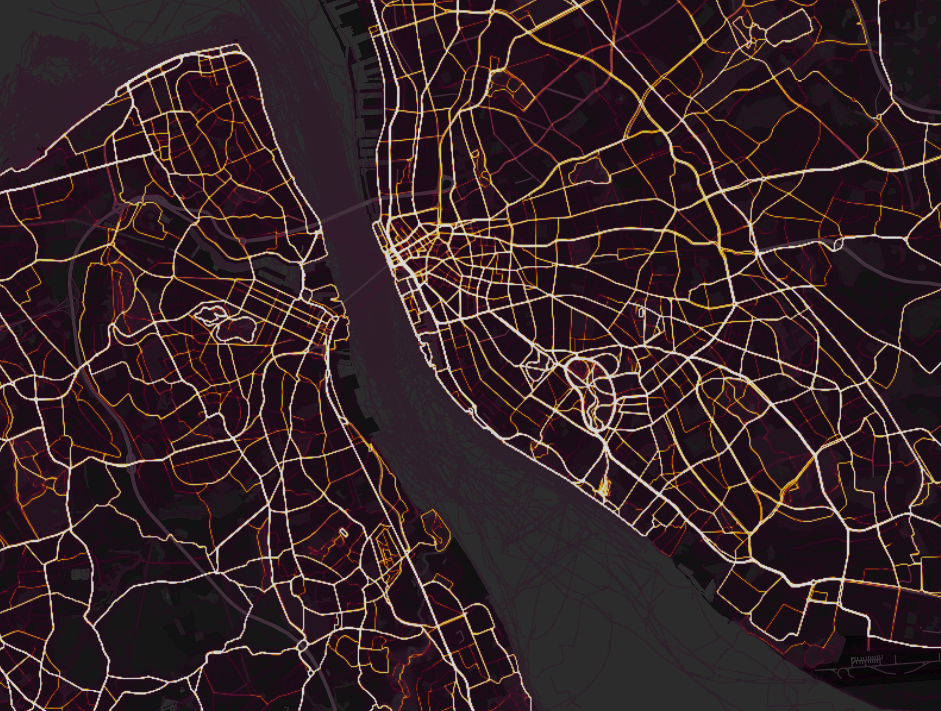 Liverpool's heat map
