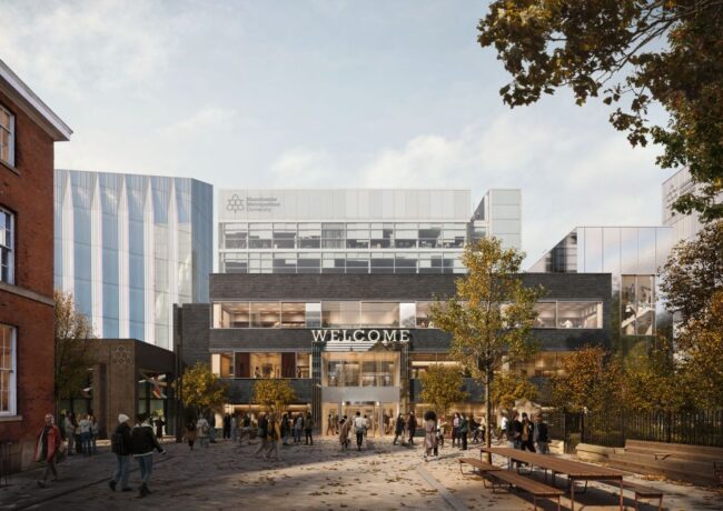 Student welcome building, MMU, p MMU