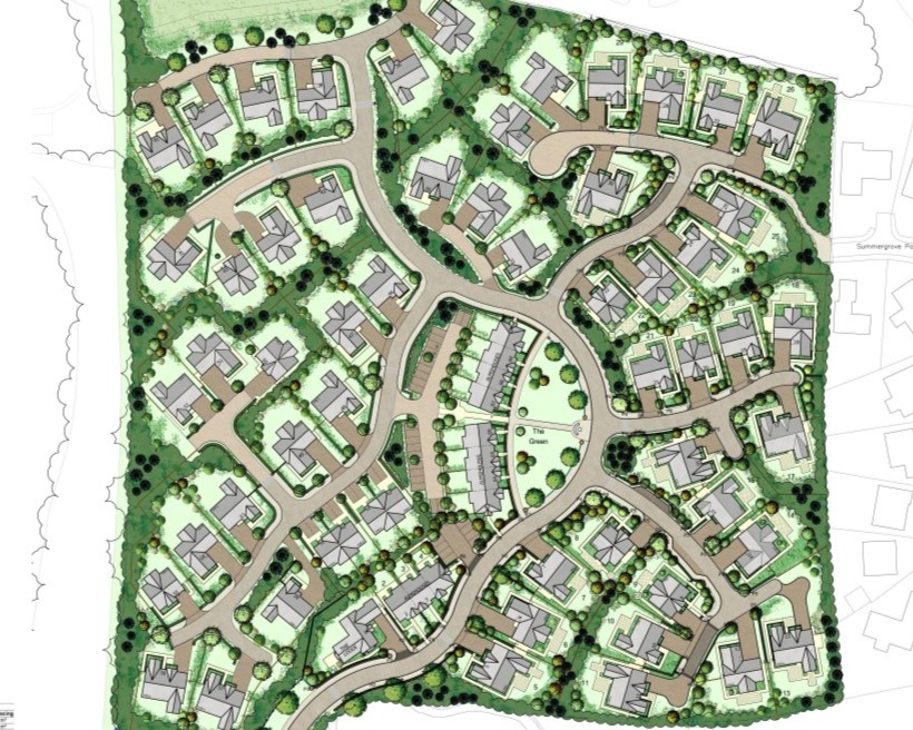 Summergrove Park, John Swift Homes, p via planning documents
