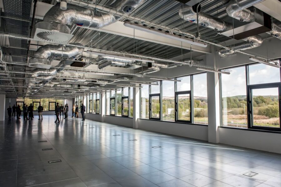 Sustainable materials and manufacturing centre labs, RDA, p Lewis Lowery Communications