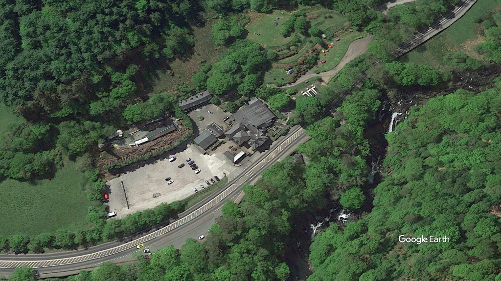 Swallow Falls Hotel ICG p.Google Earth snapshot
