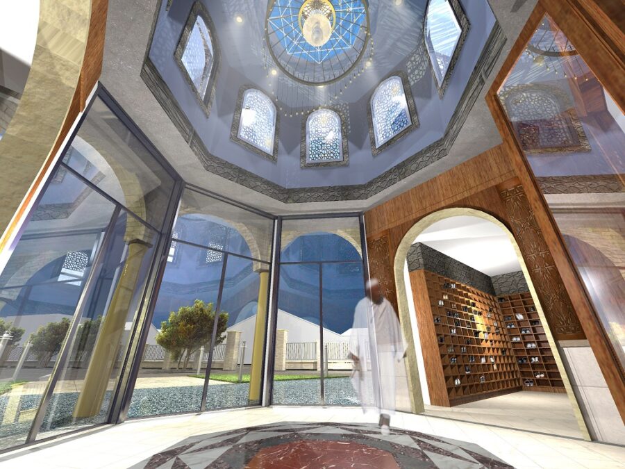 Taiyabah Mosque Internal