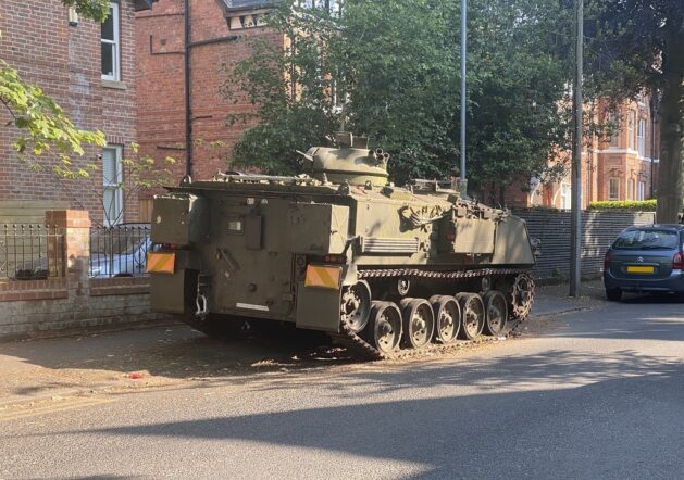 Tank in Didsbury, c PNW