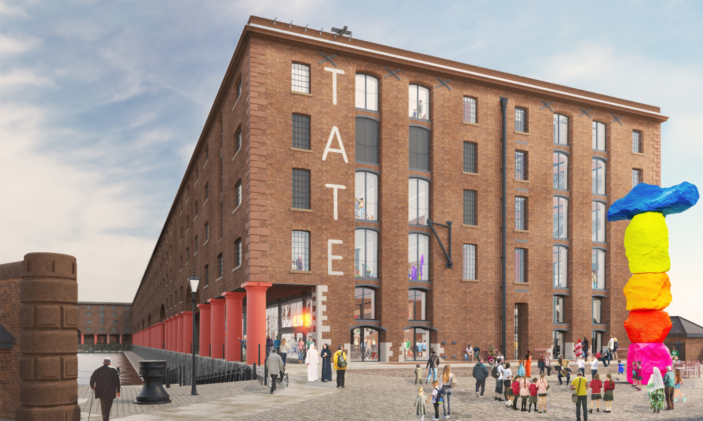 Tate Liverpool Exterior, Tate Liverpool, c a Architects