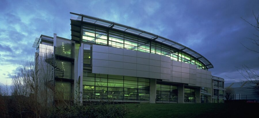 The Centenary Building, Uni of Salford, p Hodder Partners