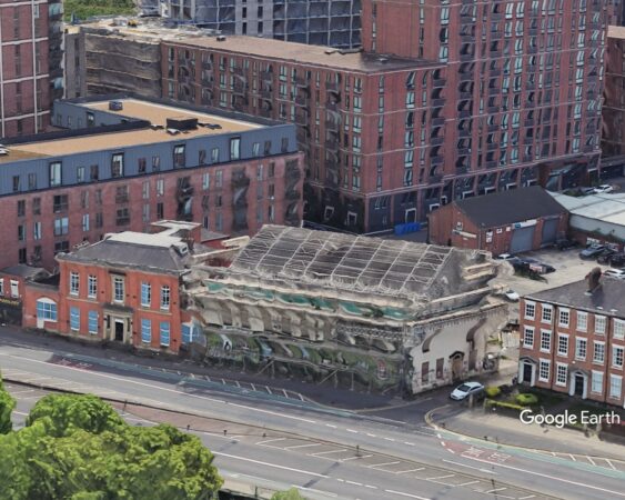 The Crescent Salford, SCC, c Google Earth The Crescent Salford, SCC, c Google Earth