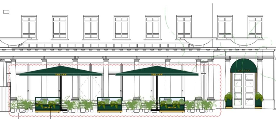 The Ivy in Chester plans, Troia Restaurants, p planning