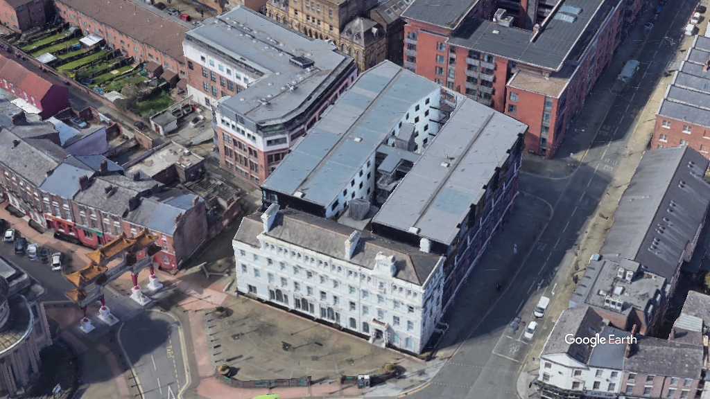 The Arch, Aboria and Partners Group, c Google Earth snapshot