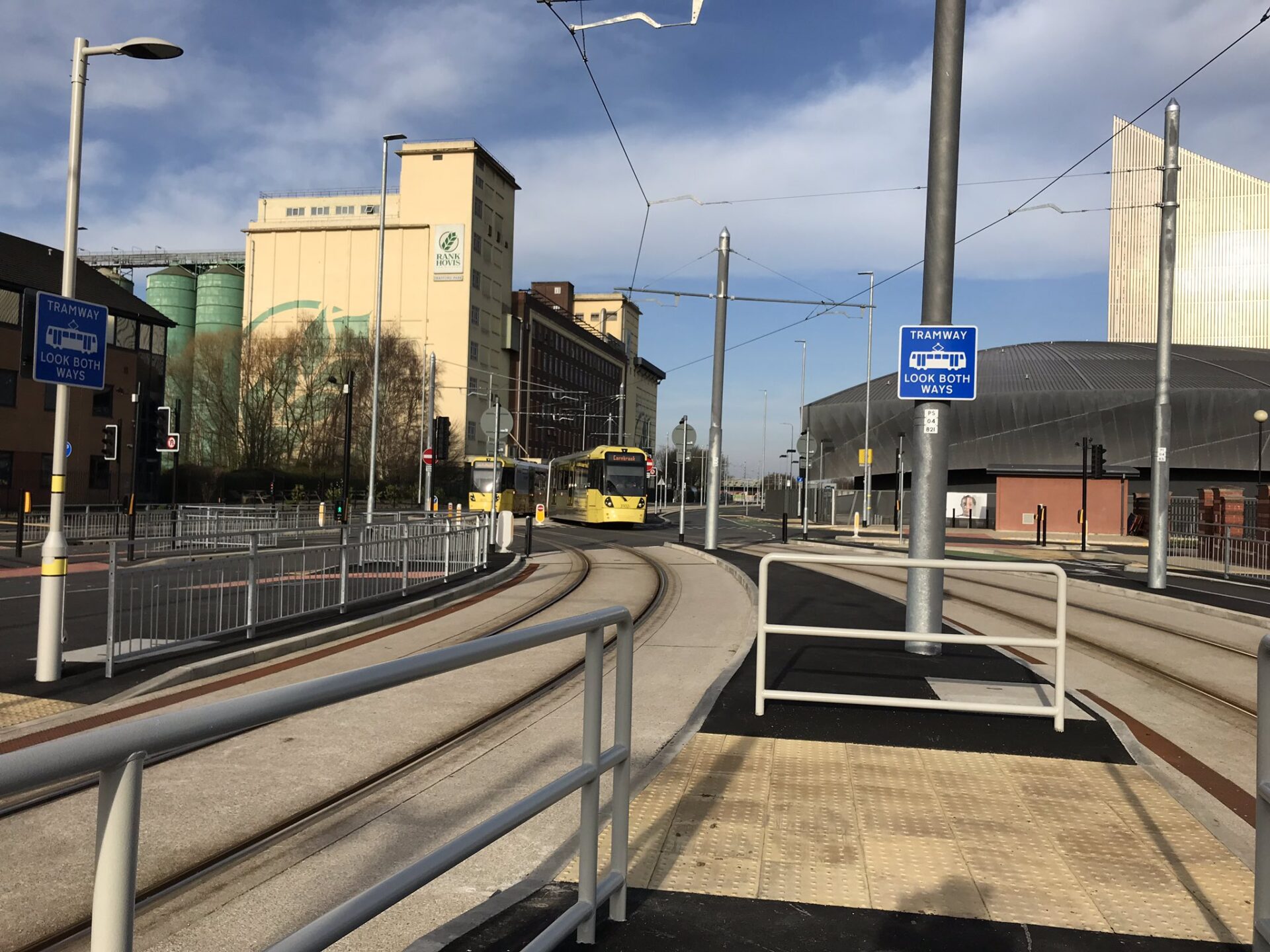 Metrolink's Trafford Park line opens Place North West