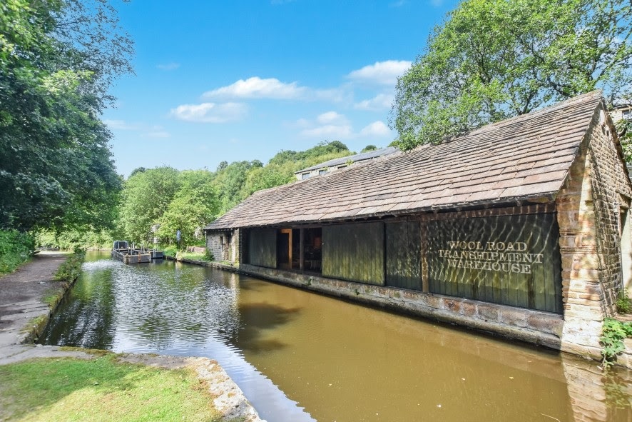 Transhipment Warehouse in Dobcross, Huddersfield Canal Society, c The Auction House Manchester Transhipment Warehouse in Dobcross, Huddersfield Canal Society, c The Auction House Manchester