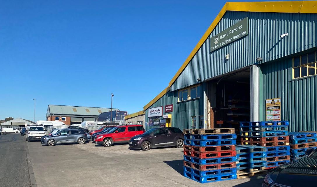 Travis Perkins shed Penrith, Tandem Investments, p Tandem Investments