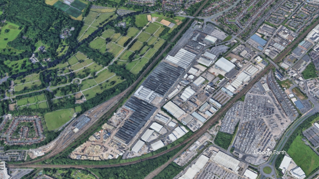 Triumph Business Park, ICG, c Google Earth
