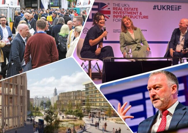 UKREiiF collage , c PNW, Bradford City Council, UKREiiF