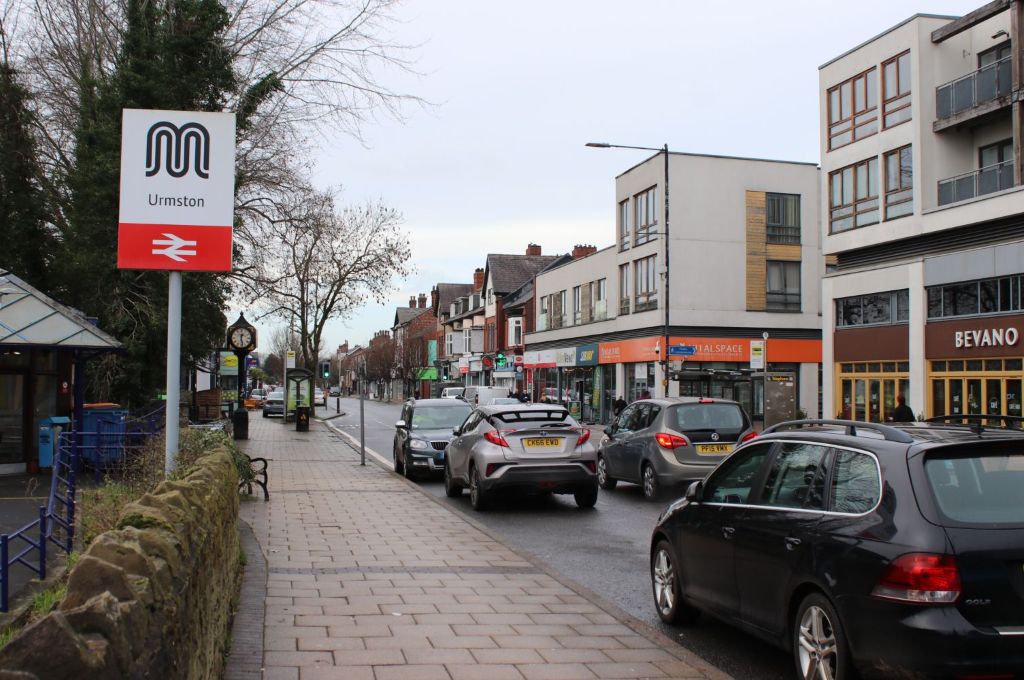 Urmston town centre, Trafford Council, p Trafford Council