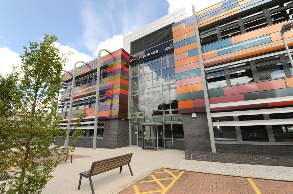 Vanguard House, Sci Tech Daresbury, p Ellis Williams