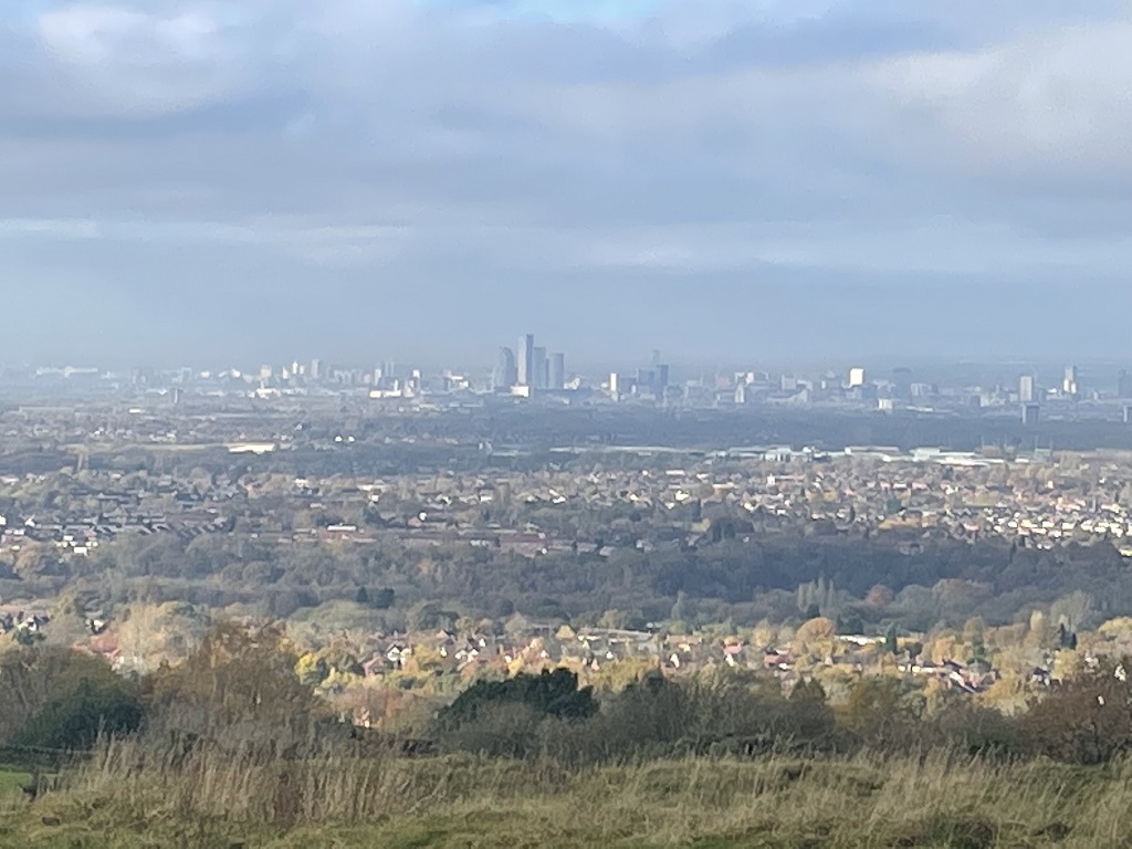 View of Manchester from Werneth Low p.PNW