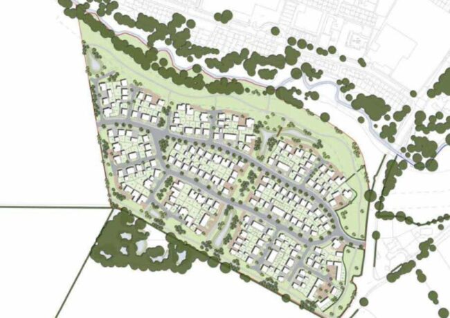Warburton West, Redrow, p via planning documents