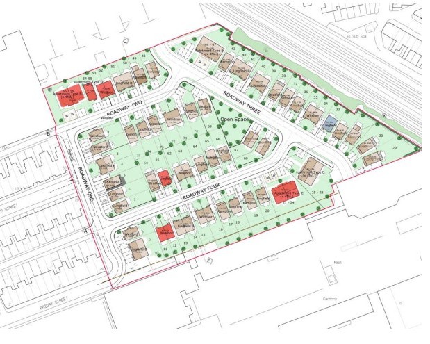 Warra Wolves stadium resi, Edwards Homes, p via planning documents