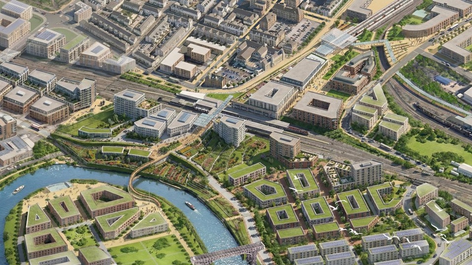 Warrington Bank Quay CGI, Warrington Council, p Warrington Council