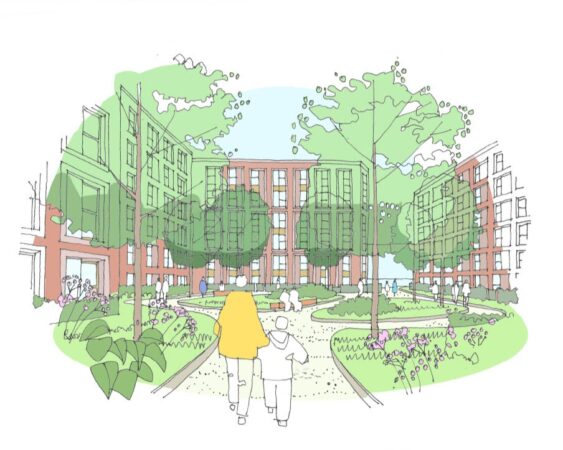 Warrington Site, Habiko, c AHR Architects