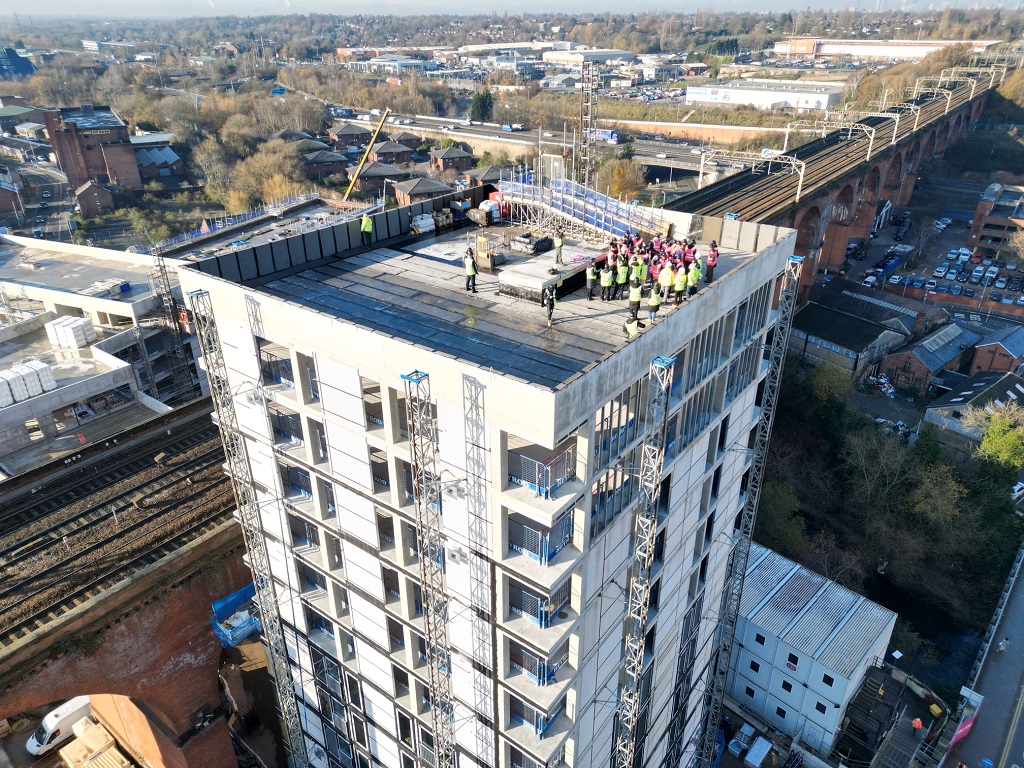 Capital&Centric’s Weir Mill tops out as Stockport’s reputation soars – Place North West