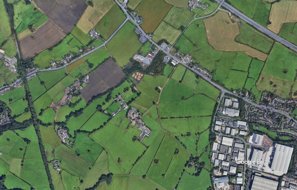 West of Wingates Bolton c Google Earth