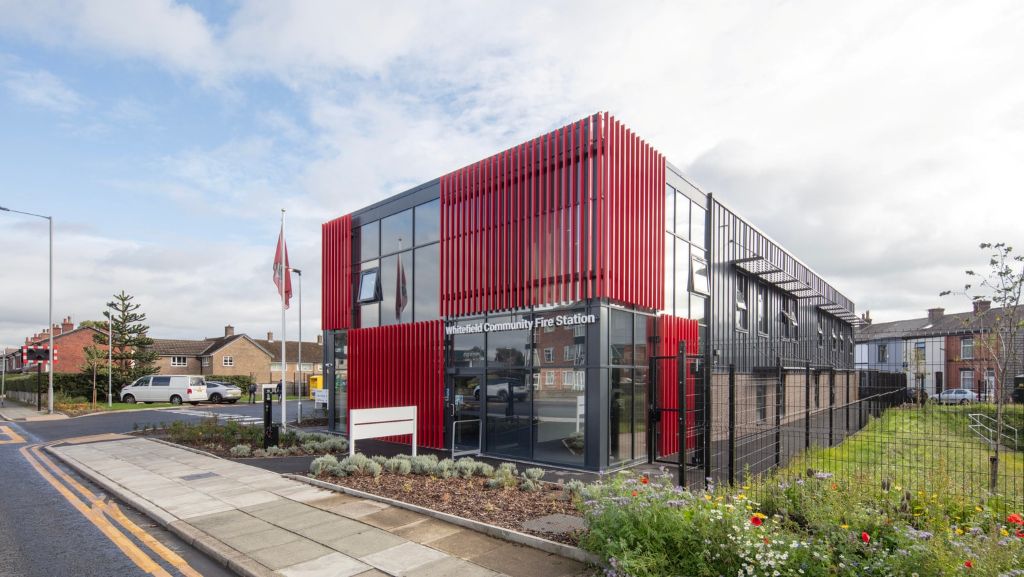 Whitefield Community Fire Station, GMFRS, p Robertson
