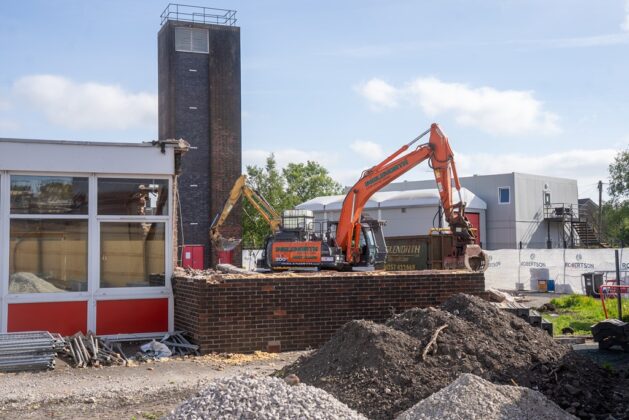 Whitefield Station Demolition p robertson Whitefield Station Demolition p robertson
