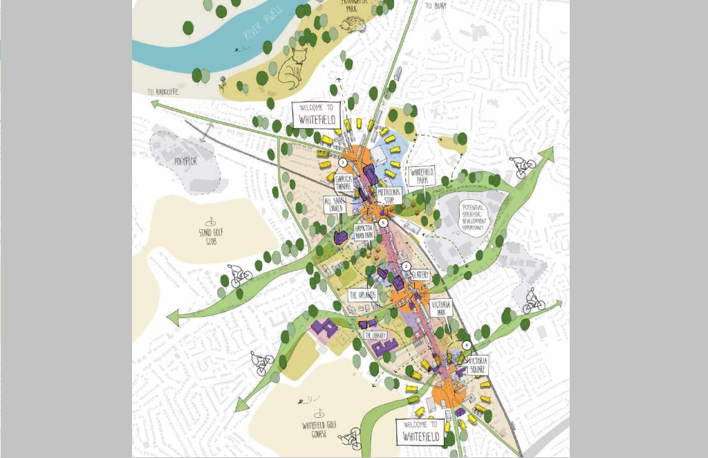 Whitefield regeneration strategy, Planit IE and Bury Council, p consultation documents